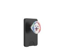 American Eskimo Dog Non-Sporting Group Obra de Arte PopSockets PopWallet para MagSafe