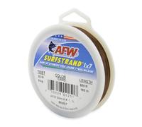 American Fishing Wire Surfstrand - Alambre para Pesca (1 x 7, Acero Inoxidable), B020-7, Camuflaje marrón, 600'