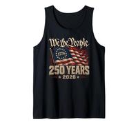 American Flag 2026 250 Years 1776 4th of July We The People Camiseta sin Mangas
