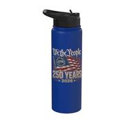 American Flag 2026 250 Years 1776 4th of July We The People Stainless Steel Insulated Water Bottle