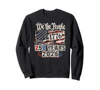 American Flag 2026 250 Years 1776 4th of July We The People Sudadera