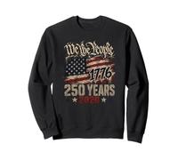American Flag 2026 250 Years 1776 4th of July We The People Sudadera