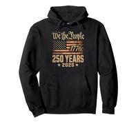 American Flag 2026 250 Years 1776 4th of July We The People Sudadera con Capucha