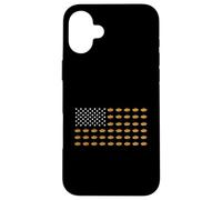 American Flag Apple Pie USA Patriotism Patriot Lover Carcasa para iPhone 16 Plus