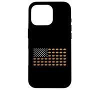 American Flag Apple Pie USA Patriotism Patriot Lover Carcasa para iPhone 16 Pro