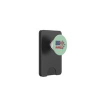 American Flag Patriotic Fighter Jet Airplane Flyover 4th PopSockets PopWallet para MagSafe