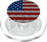 American Flag US National USA Flag Proudly Patriotic PopSockets PopGrip para MagSafe