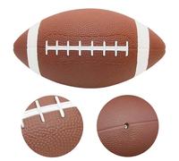 American Football Ball - Equipo de entrenamiento de agarre antideslizante, cuero sintético que ofrece un fuerte control de manejo, equipo de práctica juvenil ligero que apoya el rendimiento de juego