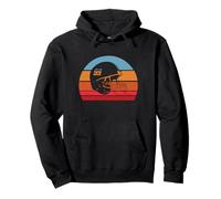 American Football - Casco de fútbol americano con diseño retro Sudadera con Capucha