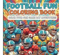 American Football Coloring Book: NFL-Inspired Designs for Fans and Kids