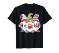 American Football Leopard Gnomos Crew Hombres Mujeres Niños Camiseta