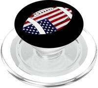 American Football USA United States Flag Patriotic PopSockets PopGrip para MagSafe