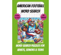 American Football Word Search Puzzle Book: Word Searches with Easy to Read Print about American Football, Touchdowns & Field goals | 6 x 9 inches, 110 ... Gift for Vacations, Holidays and Free Times.