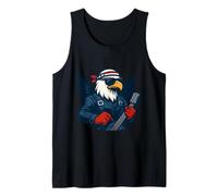 American Freedom Eagle Rocker de Libertad y Fuerza Camiseta sin Mangas
