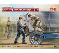 American Gasoline Loaders (1910s) (2 Figures) (100% New Moldes) 1:24 Modelo Kit
