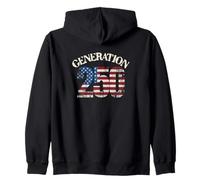 American Generation 250 America Aniversario del 4 de Julio Sudadera con Capucha