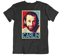 American George Carlin Stand Up Comedian Comedy Legend T-Tshirts Camisetas y Tops tee Gift New(Medium)