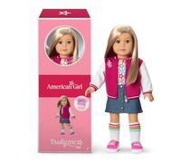 American Girl, Truly Me - Muñeca #100 de 18 Pulgadas con Ojos Azul Oscuro, Cabello Rubio Liso, Piel Ligera a Media, para Mayores de 6 años