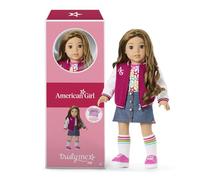 American Girl, Truly Me - Muñeca #118 de 18 Pulgadas con Ojos Marrones, Cabello Ondulado marrón Oscuro con Reflejos, Piel bronceada, para Mayores de 6 años
