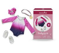 American Girl, Truly Me, traje de gimnasia Beam with Pride, ropa de muñeca, para muñecas de 18 pulgadas, 4 piezas, a partir de 6 años