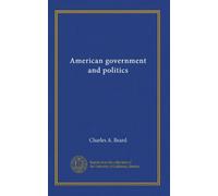American government and politics