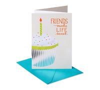 American Greetings Birthday Card for Friend (Life Sweet)