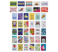 American Greetings Mini Note Cards for Kids Happy Vibes (40-Count)