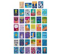 American Greetings Mini Note Cards for Kids Spread Smiles (40-Count)