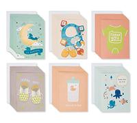 American Greetings Paquete de tarjetas de agradecimiento para baby shower (48 unidades)
