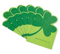 American Greetings Paquete de tarjetas del día de San Patricio, buena suerte (6 unidades)