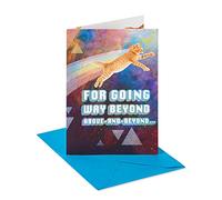 American Greetings Tarjeta de agradecimiento de gato (Más allá de agradecimiento)