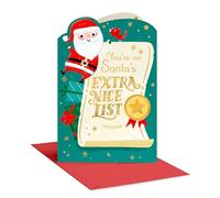 American Greetings Tarjeta de agradecimiento de Navidad para cuidador (Thanks For Everything You Do)