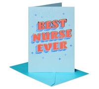 American Greetings Tarjeta de agradecimiento para enfermera (Everything You Do)