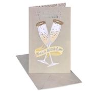 American Greetings Tarjeta de aniversario para padres (Love is Worth Keeping)