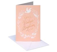 American Greetings Tarjeta de bautizo (Won&Joy Ahead)