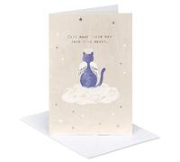 American Greetings Tarjeta de condolencias para gatos (They Live Forever)