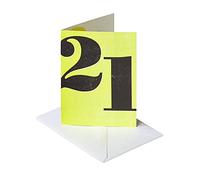 American Greetings Tarjeta de cumpleaños 21 (divierte)