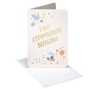 American Greetings Tarjeta de Primera Comunión (Bendición del Señor)