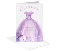 American Greetings Tarjeta de quinceañera (Most Beautiful Things)