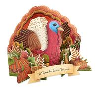 American Greetings Tarjeta emergente de Acción de Gracias (buena comida, buenos tiempos, gente maravillosa)