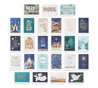 American Greetings Tarjetas religiosas de Navidad con sobres, diseños tradicionales (25 unidades)