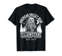 American Grizzly Bear Yellowstone National Park - Camiseta de regalo Camiseta