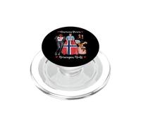 American Grown Norweigna Roots Negro Mujeres Africanas PopSockets PopGrip para MagSafe