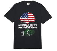 American Grown with Pakistan Roots Pakistani American Comfort Colors Adult Heavyweight T-Shirt
