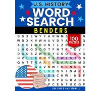 American History Word Benders Word Search Puzzles, 100 Word Find Games, Word Seek Puzzle Book With Words That Twist, Bend & Turn: U.S. History Fun For ... 8-100 (Word Search Word Benders Puzzle Book)