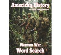 American History Word Search: Vietnam War 80+ Puzzles 2400+ Word Finds
