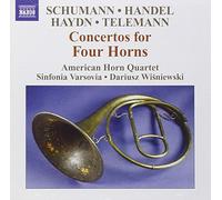 American Horn Quartet - Concertos for 4 horns