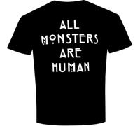 American Horror Story All Monsters Are Human Men T-Tshirts Camisetas y Tops(Large)