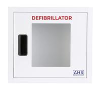 American Hospital AED Desfibrilador Armario de almacenamiento montado en la pared, sin alarma, grande, apto para aduanas, ciencias cardíacas, todas las marcas