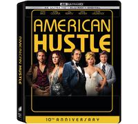 American Hustle 10th Anniversary SteelBook (4 (4K UHD Blu-ray) (Importación USA)